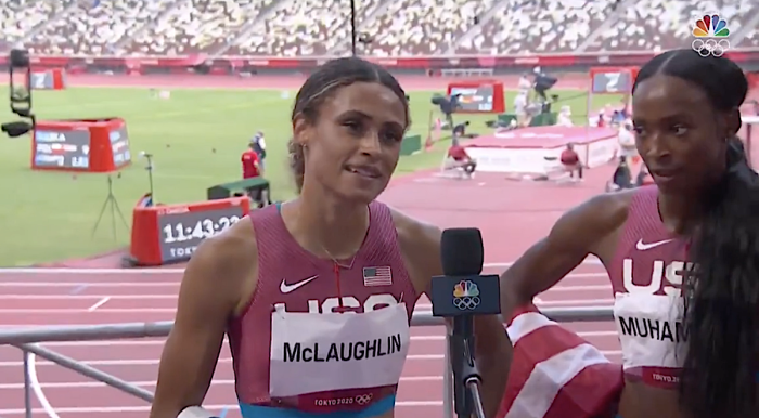 Sydney McLaughlin breaks her world record at Tokyo Olympics, Aug 3, 2021
