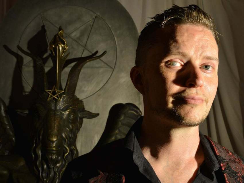 Lucien Greaves is the spokesman and co-founder of The Satanic Temple.