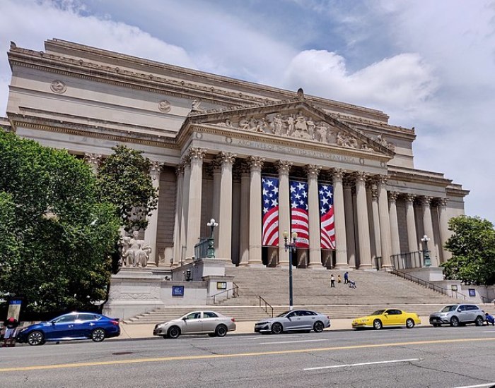 The National Archives of the United States in Washington, D.C.