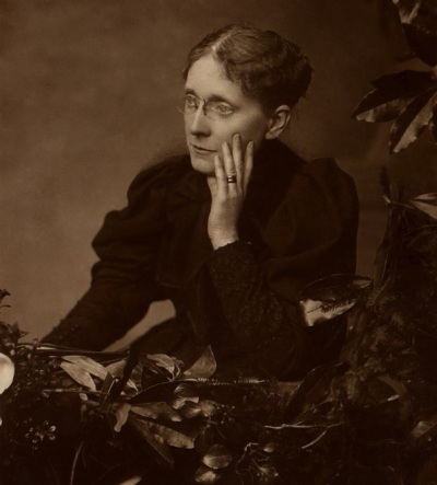 Frances Willard (1839-1898), an American teacher, suffragette, and feminist who co-founded the Woman's Christian Temperance Union