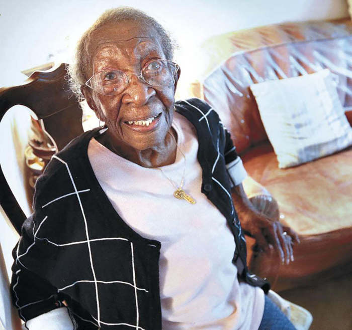 Viola Brown Brown turned 110 on October 4, 2021.