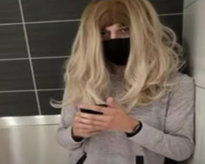 Jacob Guerrero, an Amazon delivery driver, was arrested in Wrenthem, Massachusetts, after entering a women's bathroom with a blonde wig, equipped with pen cameras on his shoes. 