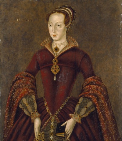 Lady Jane Grey (1536-1554), the Protestant noblewoman who held a disputed claim as queen of England, but was executed by Queen Mary. 