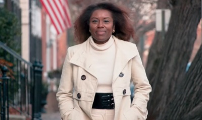 Republican politician Winsome Sears. On Nov. 2, 2021, voters in Virginia elected her to be the first female African American lieutenant general in the state's history.