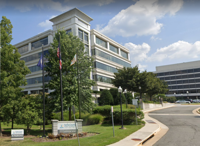 The Fairfax County Public Schools headquarters in Falls Church, Virginia.