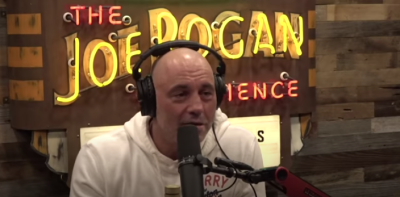 Podcast host Joe Rogan discusses the adverse treatment actor Chris Pratt has received, alleging that it is due to his outspoken Christian faith, on an episode of 'The Joe Rogan Experience.'