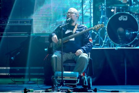 Jay Weaver of Big Daddy Weave performs onstage during the 2016 Dove Awards at Allen Arena, Lipscomb University on Oct. 11, 2016, in Nashville, Tennessee. (Photo by Terry Wyatt/Getty Images for Dove Awards)