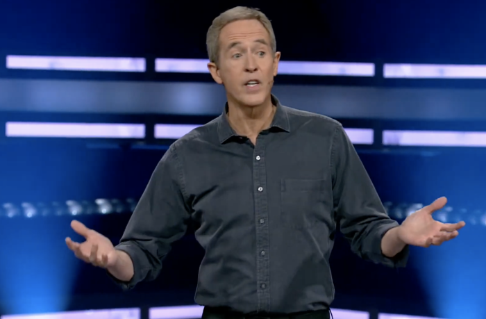 Evangelical megachurch pastor Andy Stanley of Georgia’s North Point Ministries warned his church to quit letting fabricated excuses impact their decision-making in a Jan. 9 2022 sermon. 