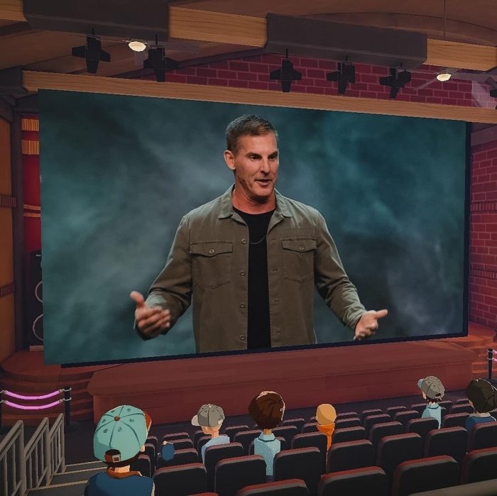 Pastor Craig Groeschel's Life Church launched its metaverse campus in December 2021. 