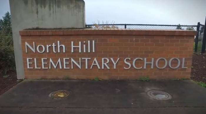 North Hill Elementary School in Des Moines, Washington.