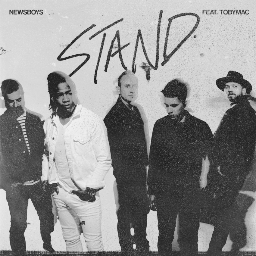 Newsboys album cover, "The Stand."