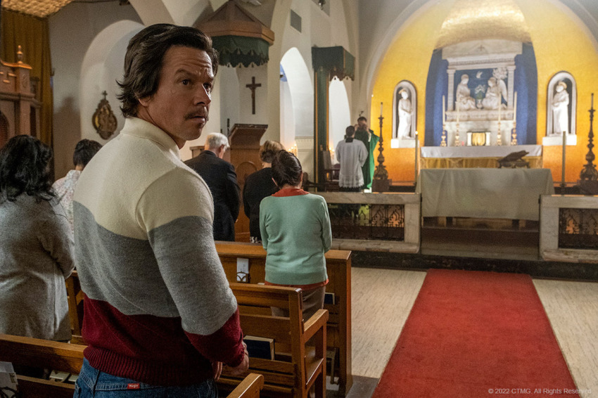 Mark Wahlberg stars in the movie "Father Stu" hitting theaters Easter 2022.