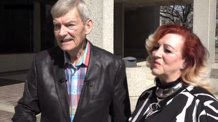 Ed Cobbler (L) and Pat Lowe (R)