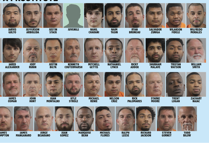 The Polk County Sheriff’s Office arrested 108 during a six-day human trafficking campaign, “Operation March Sadness 2.”