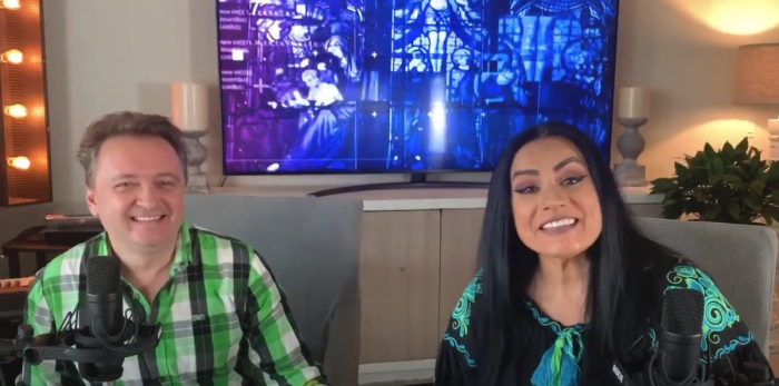 Zhenya and Vera Kasevich on their Youtube channel, Apr 24, 2020