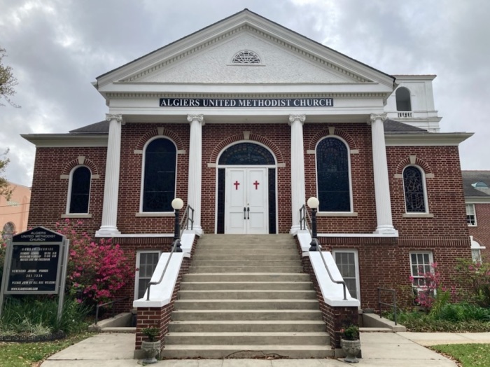 Algiers United Methodist Church of New Orleans, Louisiana. 