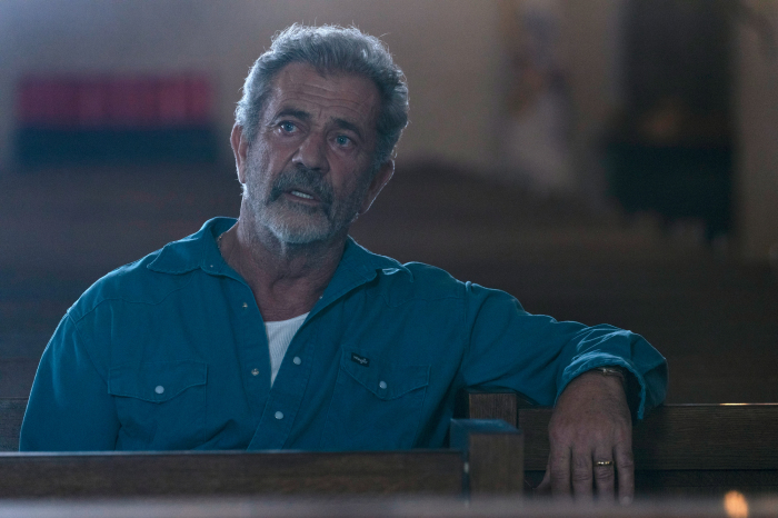 Bill Long (Mel Gibson) in Columbia Pictures' 'Father Stu.'