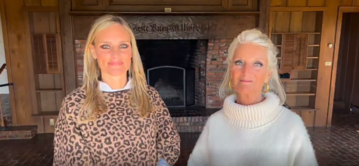 Rachel-Ruth Lotz Wright and Anne Graham Lotz share an update about the former's health on April 19, 2022. 
