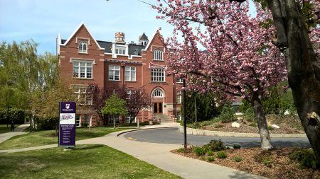 Westminster College in Salt Lake City, Utah, on April 11, 2015. https://creativecommons.org/licenses/by-sa/4.0/deed.en