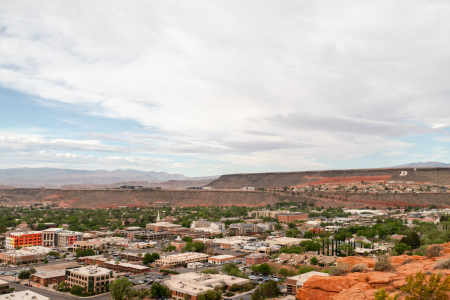 St. George, Utah, takes its name from a Mormon leader, not Saint George.