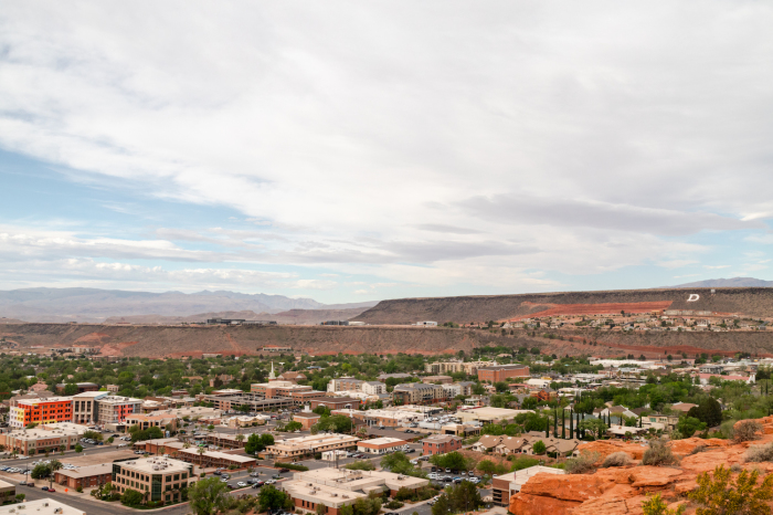 St. George, Utah, takes its name from a Mormon leader, not Saint George. 