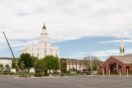St. George Temple was built in the 1870s.