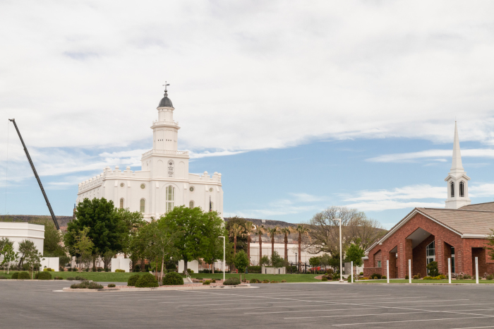 St. George Temple was built in the 1870s. 