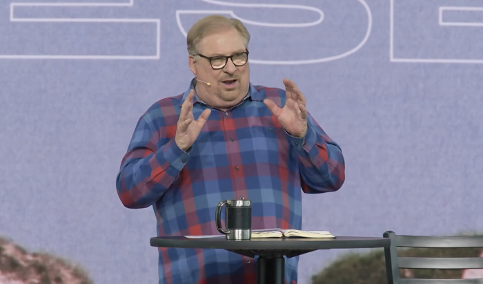 Baptist evangelical pastor Rick Warren of California’s Saddleback megachurch told his congregation four reasons Christians resist change in a May, 9 2022, sermon preached from his Lake Forest-based location.