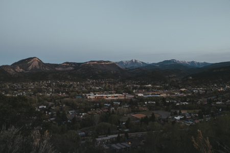 A legacy of mining and railroads, the city of Durango is surrounded by Colorado’s San Juan Mountains. 