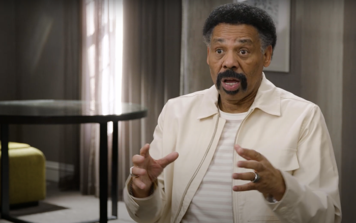 Tony Evans appears in an interview with The Christian Post in Nashville, Tennessee.