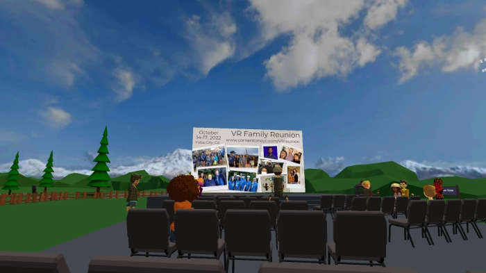 Members of the Cornerstone Church of Yuba City VR community plan to have a physical meetup in California in October 2022.