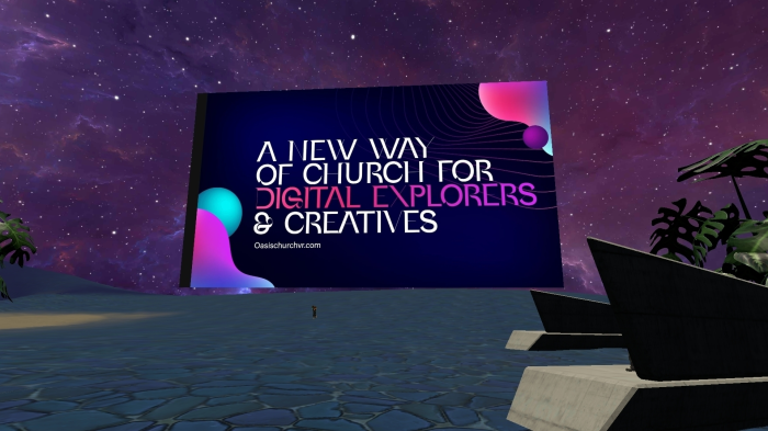 Oasis Church VR is a non-profit church exclusively in the Metaverse.