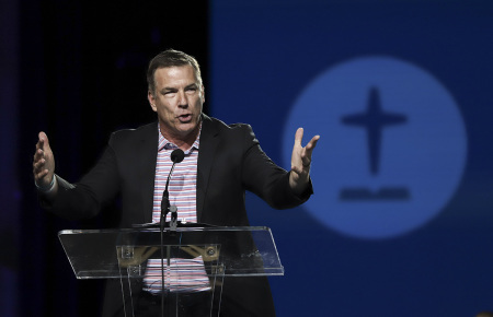 North Carolina Pastor Bruce Frank, chair of the Sexual Abuse Task Force, told messengers to the 2022 SBC Annual Meeting that June 14 was a day for Southern Baptists to "choose between humility or hubris." 