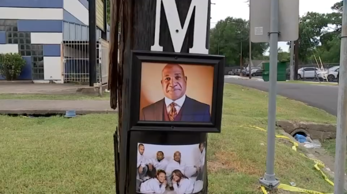 A memorial for the late Rev. Ronald K. Mouton of East Bethel Missionary Baptist Church in Houston, Texas.