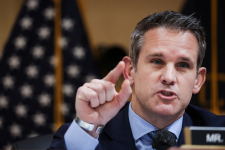 U.S. Rep. Adam Kinzinger, R-Ill., delivers closing remarks during the fifth hearing by the House Select Committee to Investigate the January 6th Attack on the U.S. Capitol in the Cannon House Office Building on June 23, 2022, in Washington, DC.