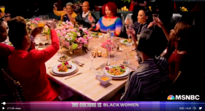 Screenshot of MSNBC/'The Culture Is: Black Women'