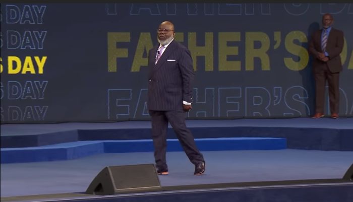 Bishop T.D. Jakes preaches on Father's Day 2022.