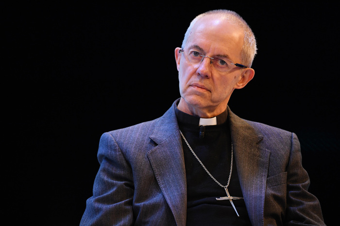 The Most Rev. Justin Welby, archbishop of Canterbury, in London, England. 