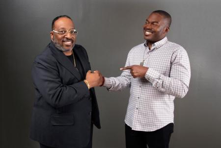 Marvin Sapp and Chaz Lamar Shepherd for ‘Never Would Have Made It" film, 2022 