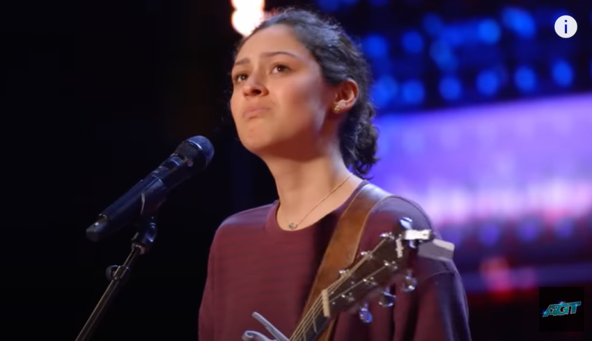 Amanda Mammana, a singer who has a speech impediment moves the judges to tears on 
