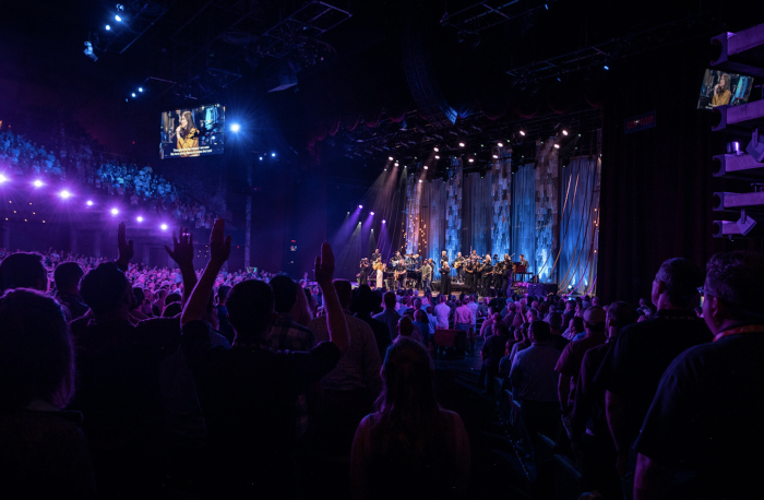 Thousands attend the Sing! 2022 Conference held in Nashville, Tennessee, from Sept. 4 through Sept. 7, 2022. 