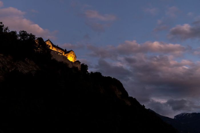 Vaduz Castle is the home of Liechtenstein’s princely family.