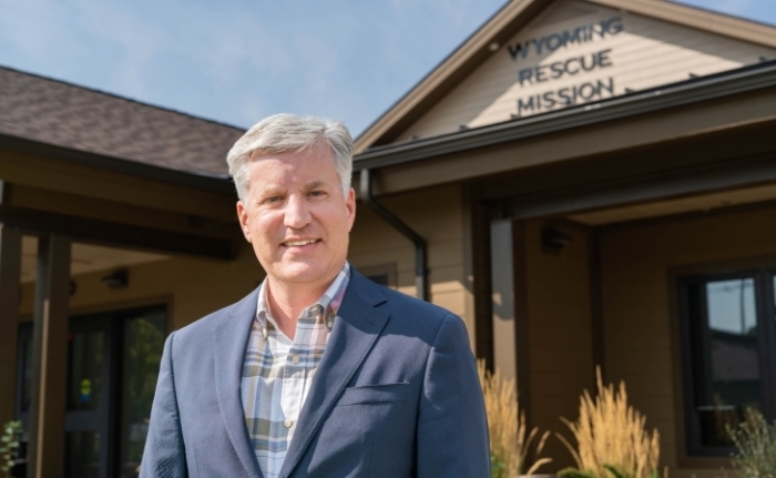 Wyoming Rescue Mission Executive Director Brad Hopkins