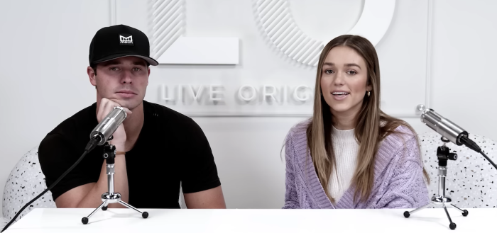 Sadie Robertson Huff and Christian Huff discuss dating and marriage advice on 'Whoa That's Good' podcast posted on Nov. 30, 2022.