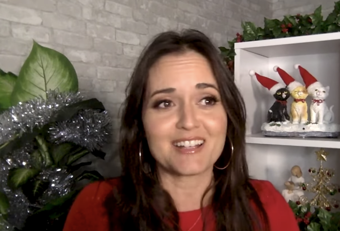 'The Wonder Years' star Danica McKellar reflects on her past year in an episode of 'The Candace Cameron Bure Podcast' in December 2022.