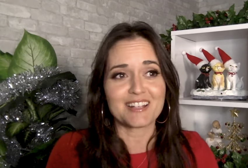"The Wonder Years" star Danica McKellar reflects on her past year in an episode of "The Candace Cameron Bure Podcast" in December 2022.