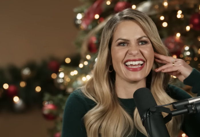 Candace Cameron Bure speaks on an episode of 'The Candace Cameron Bure Podcast' that aired on Dec. 14, 2022.