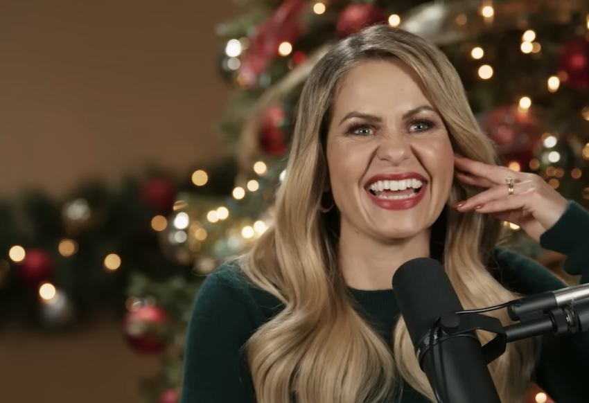 Candace Cameron Bure speaks on an episode of "The Candace Cameron Bure Podcast" that aired on Dec. 14, 2022.