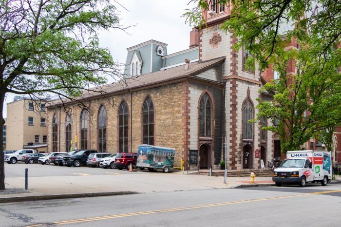 The Church of St. Luke & St. Simon Cyrene in Rochester, New York. 