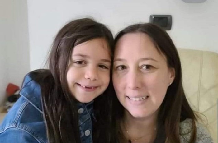Jacqueline Montanaro (R) and her daughter Madelyn Rose (L)
